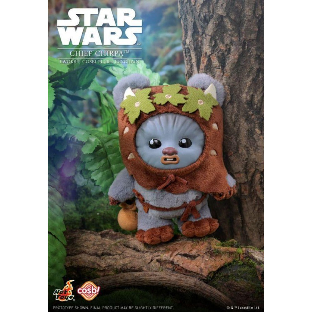 Star Wars – Ewoks Cosbi Plush Keychain (Blind Box) - 1 Unit