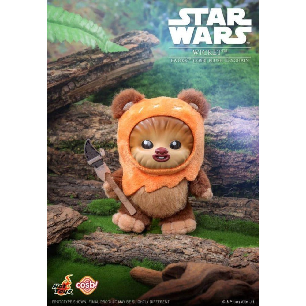 Star Wars – Ewoks Cosbi Plush Keychain (Blind Box) - 1 Unit
