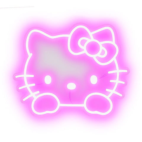 Image of Hello Kitty - Pink Neon Sign