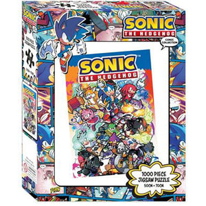 Sonic The Hedgehog Comic Characters 1000 Piece Puzzle