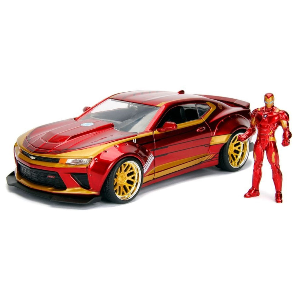 Iron Man - 2016 Chevy Camero SS 1:24 Scale Hollywood Rides Diecast Vehicle