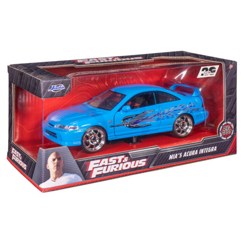 Image of Fast and the Furious - 1995 Mia's Honda Acura Integra LS 1:24 Scale Hollywood Ride
