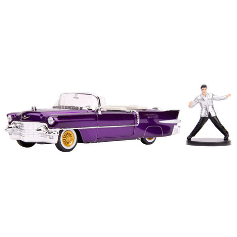 Image of Elvis - 1956 Cadillac El Dorado 1:24 with Figure Hollywood Ride