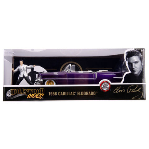 Image of Elvis - 1956 Cadillac El Dorado 1:24 with Figure Hollywood Ride