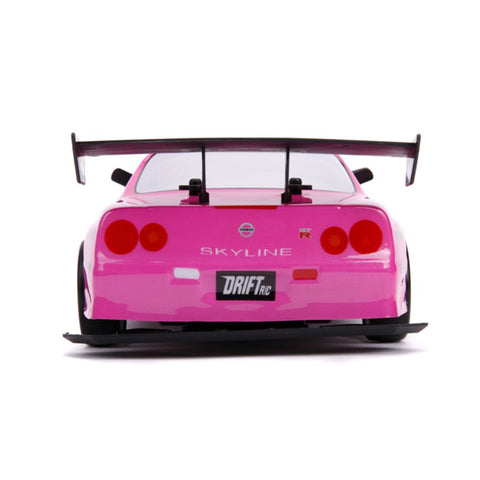 Image of Hello Kitty - 2002 Nissan Skyline GT-R (BNR34) 1:10 Scale Remote Control Car