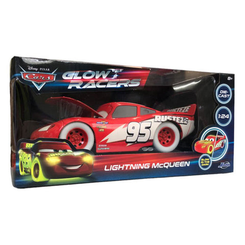 Cars - Lightning McQueen Glow 1:24 Diecast Vehicle