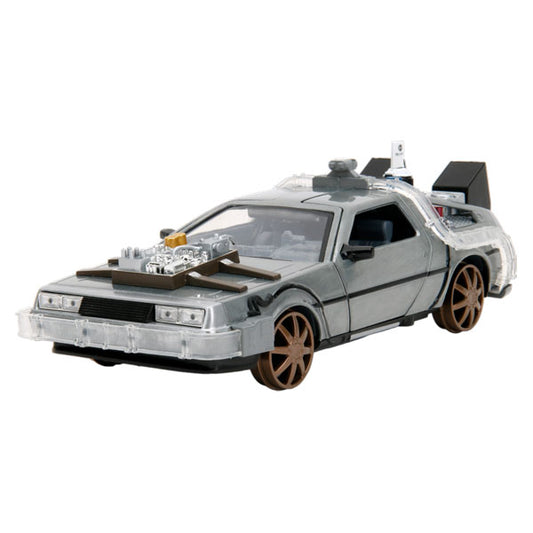 Back to the Future 3 - Delorean 1:24 Diecast Vehicle (with Lights)