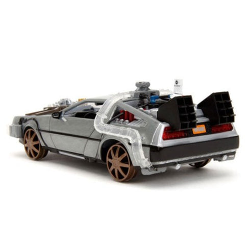 Back to the Future 3 - Delorean 1:24 Diecast Vehicle (with Lights)