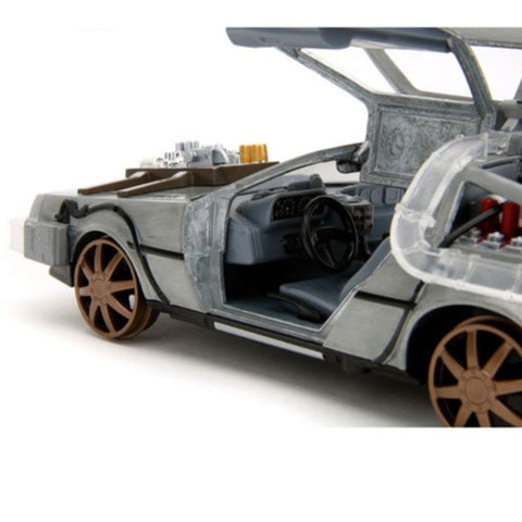 Image of Back to the Future 3 - Delorean 1:24 Diecast Vehicle (with Lights)