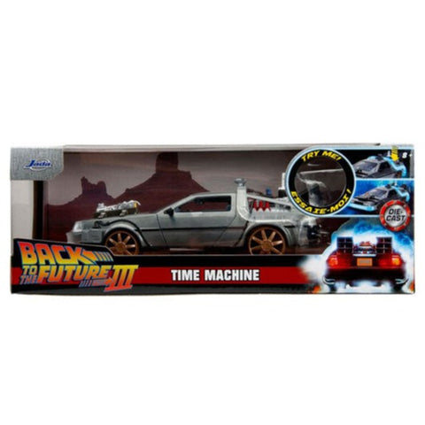 Back to the Future 3 - Delorean 1:24 Diecast Vehicle (with Lights)