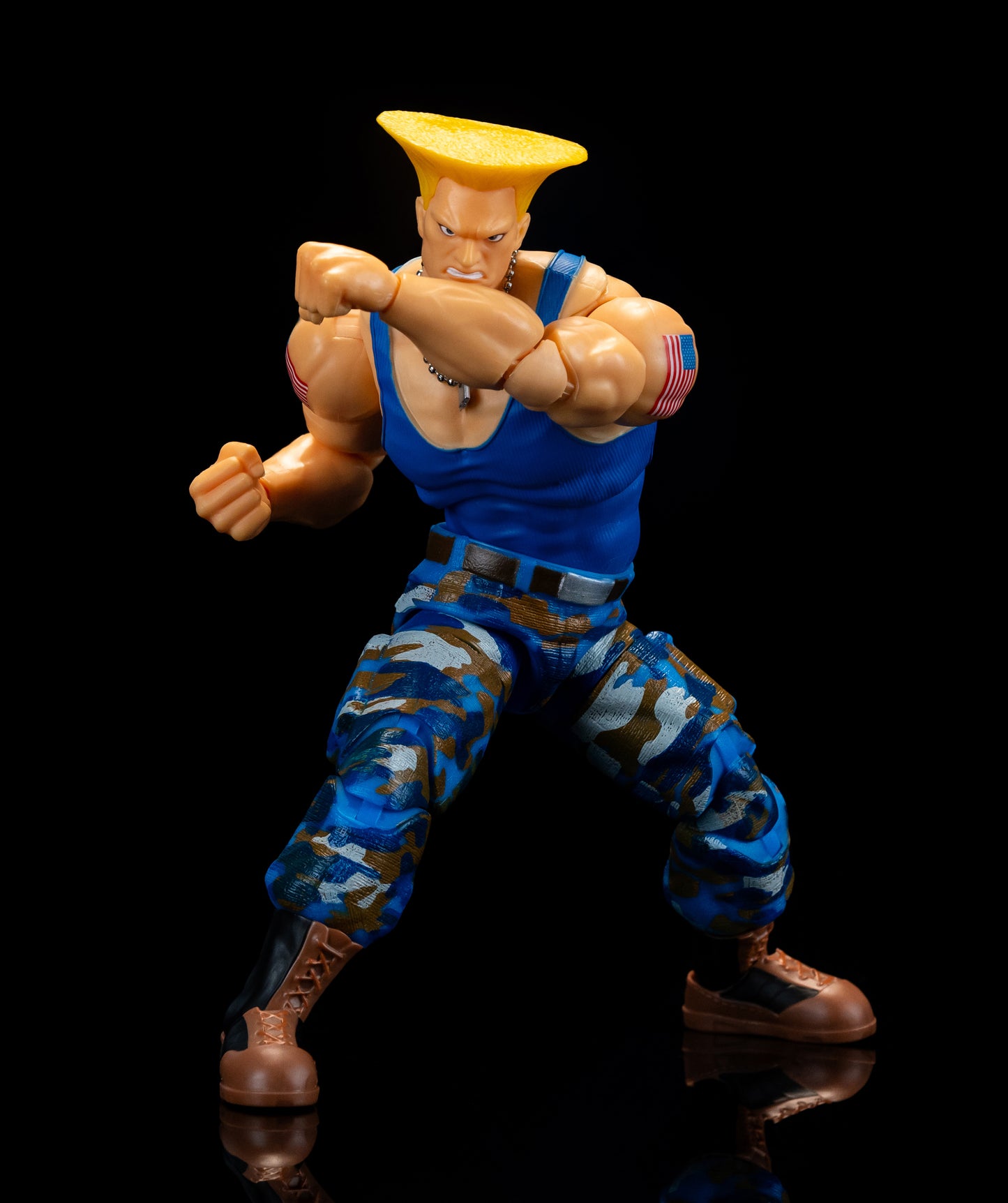 Street Fighter II - Guile (Player 2) 6 Inch Figure