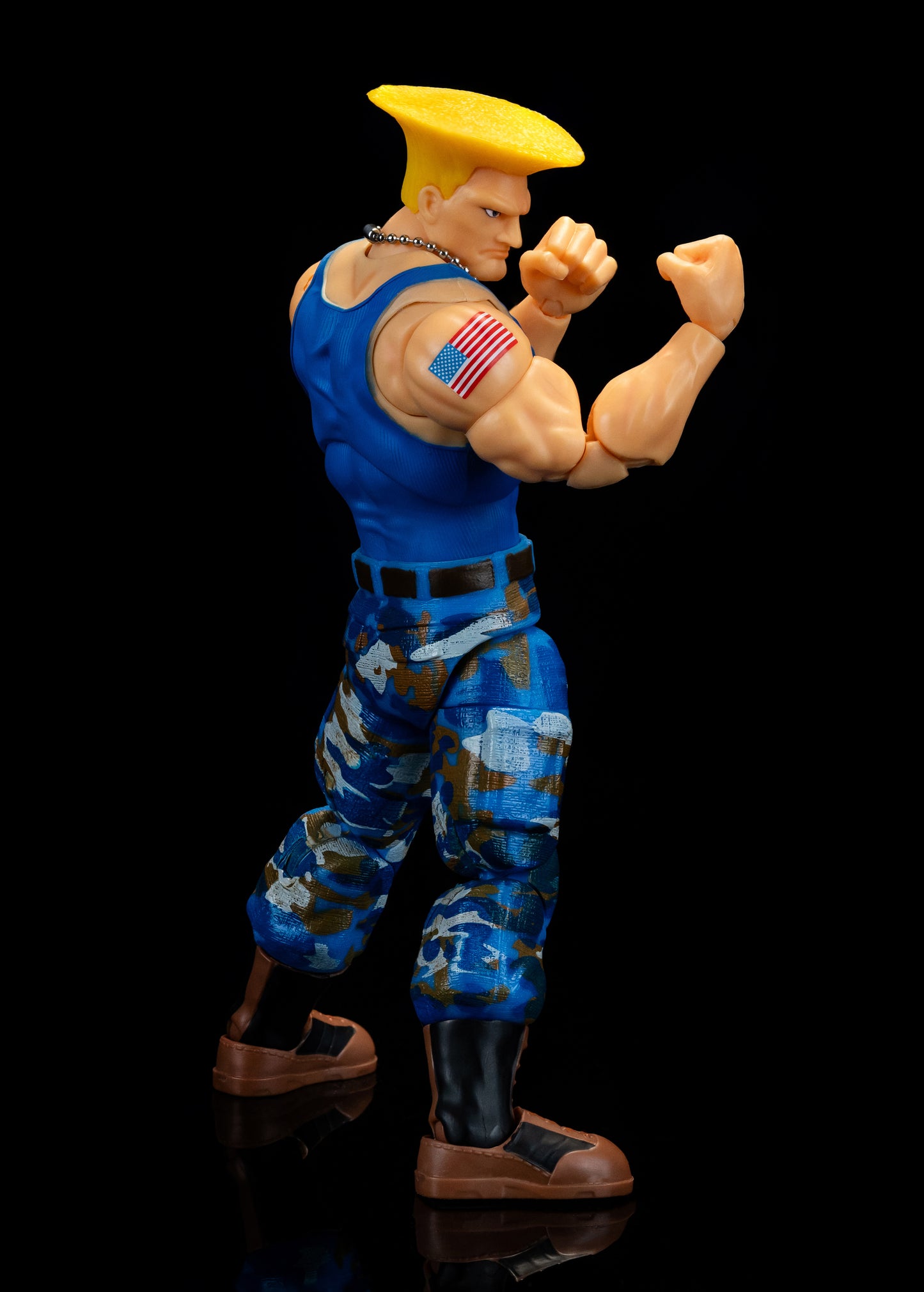 Street Fighter II - Guile (Player 2) 6 Inch Figure