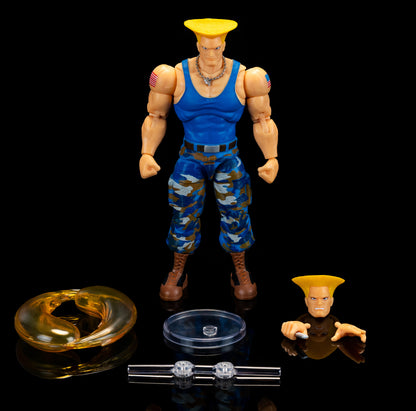 Street Fighter II - Guile (Player 2) 6 Inch Figure