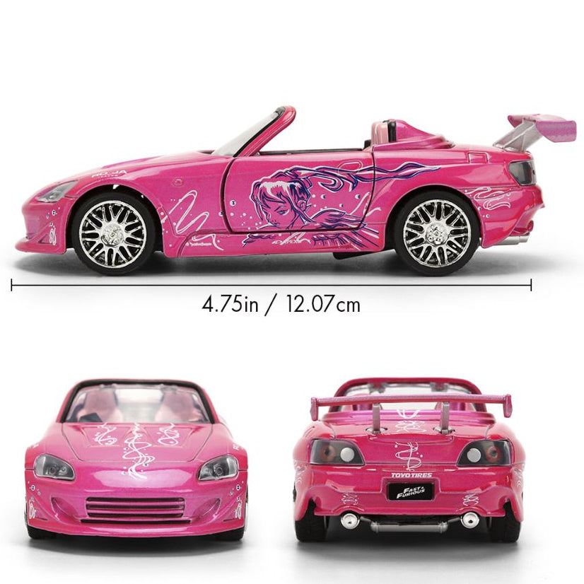 Fast & Furious - 1:32 Honda S2000 Diecast Vehicle Candy Finish