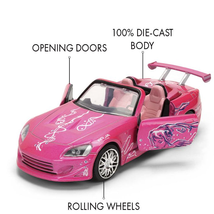 Fast & Furious - 1:32 Honda S2000 Diecast Vehicle Candy Finish