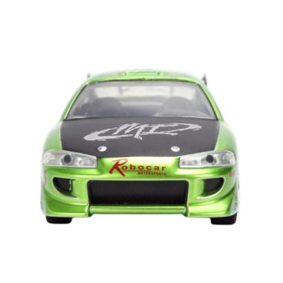 Fast & Furious - 1:32 Brian’s 1995 Mitsubishi Eclipse Anniversary Diecast Vehicle Candy Finish