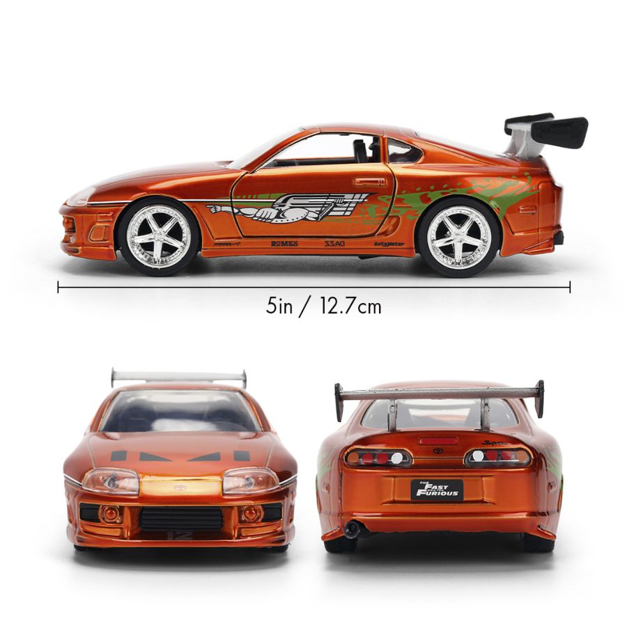 Fast & Furious - 1:32 Brian’s 1995 Toyota Supra Anniversary Diecast Vehicle Candy Finish