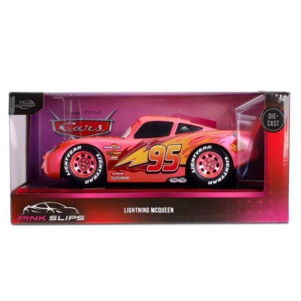 Pink Slips – 1:24 Cars Lightning McQueen Diecast Vehicle