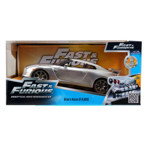 Image of Fast and Furious 5 - 2009 Brian's Nissan R35 1:24 Scale Hollywood Ride