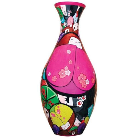 Image of Vase Japanese Doll