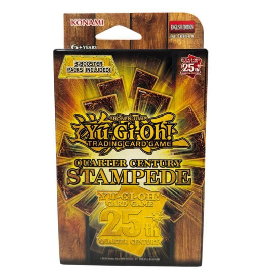 Yu-Gi-Oh - Quarter Century Stampede 3PK Tuckbox