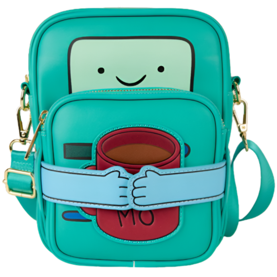 Loungefly - Adventure Time - Bmo Crossbuddies Bag with Detachable Coin Bag