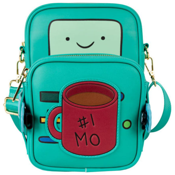 Loungefly - Adventure Time - Bmo Crossbuddies Bag with Detachable Coin Bag