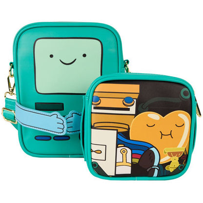 Loungefly - Adventure Time - Bmo Crossbuddies Bag with Detachable Coin Bag
