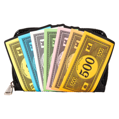 Loungefly - Monopoly 90th Anniversary - Money Zip Around Wallet