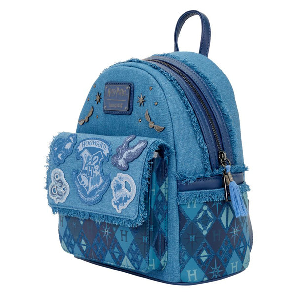Loungefly - Harry Potter - Denim Mini Backpack