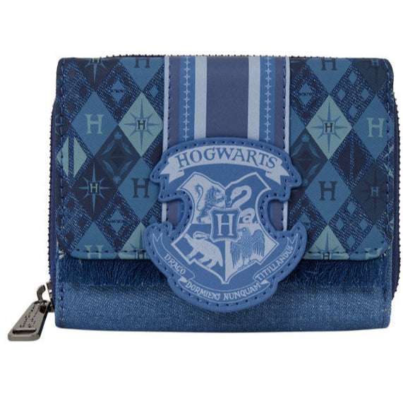 Loungefly - Harry Potter - Denim Tri-Fold Wallet