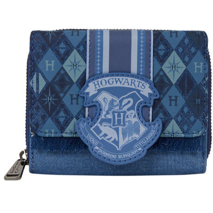 Loungefly - Harry Potter - Denim Tri-Fold Wallet
