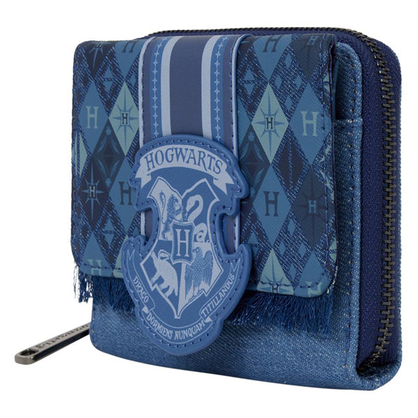 Loungefly - Harry Potter - Denim Tri-Fold Wallet