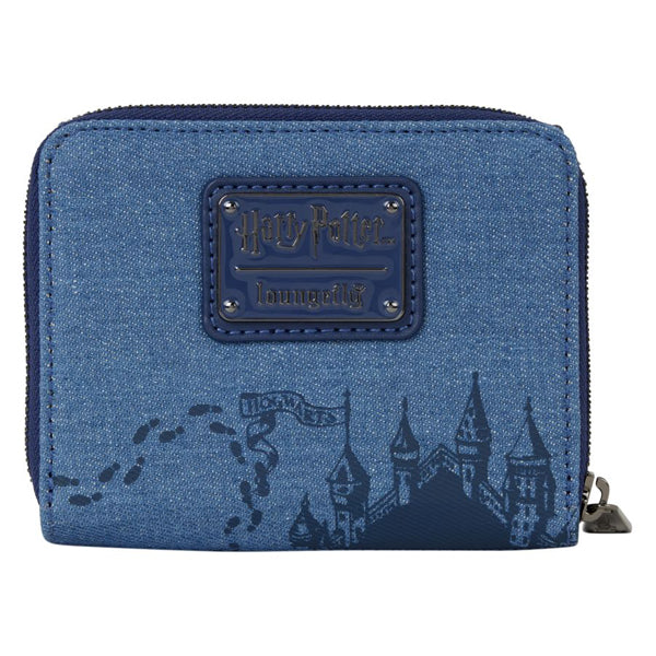 Loungefly - Harry Potter - Denim Tri-Fold Wallet