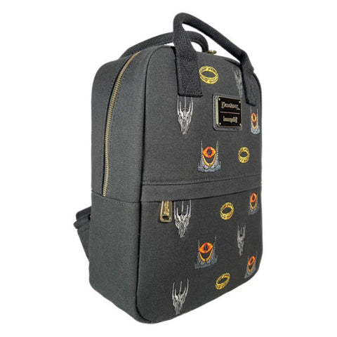Image of Loungefly - The Lord of the Rings - Sauron Canvas Mini Backpack