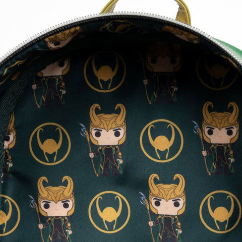 Loungefly - Marvel Comics - Loki Pop! by Loungefly US Exclusive Mini Backpack
