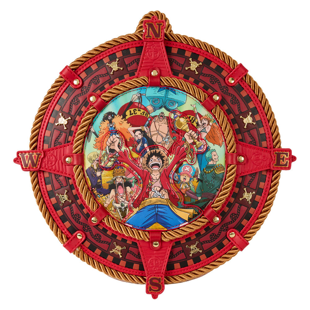 Loungefly - One Piece - Crew Compass Mini Backpack