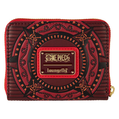 Loungefly - One Piece - Luffy Compass Zip Around Wallet