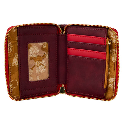 Loungefly - One Piece - Luffy Compass Zip Around Wallet