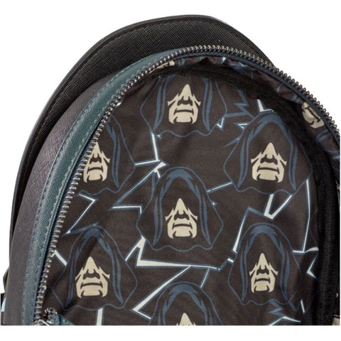 Image of Loungefly - Star Wars - Emperor Palpatine US Exclusive Mini Backpack