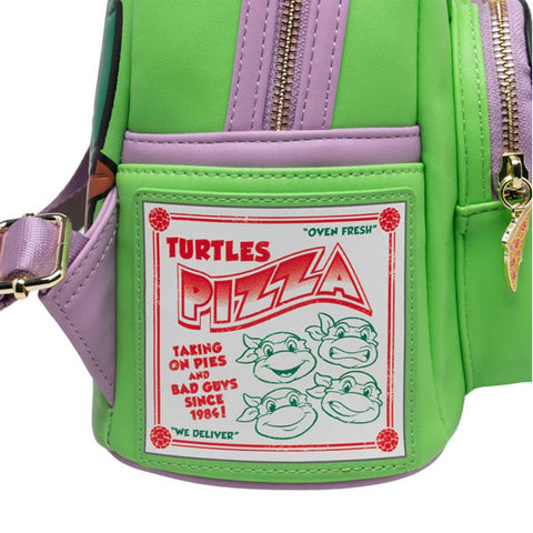 Image of Loungefly - Teenage Mutant Ninja Turtles (TV 1987) - Donatello Cosplay Mini Backpack US Exclusive