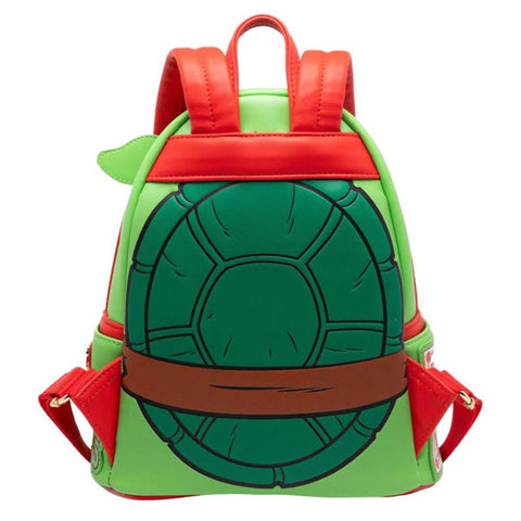 Image of Loungefly - Teenage Mutant Ninja Turtles (TV 1987) - Raphael Cosplay Mini Backpack US Exclusive