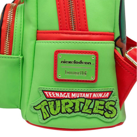 Image of Loungefly - Teenage Mutant Ninja Turtles (TV 1987) - Raphael Cosplay Mini Backpack US Exclusive