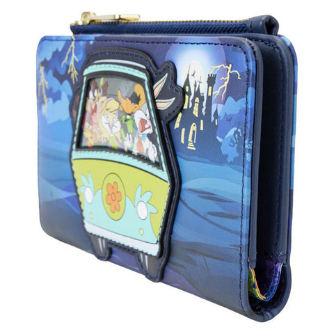 Image of Loungefly - Looney Tunes - Scooby Mash Up WB100 Flap Wallet