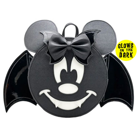 Image of Loungefly - Disney - Minnie Mouse Bat US Exclusive Convertible Mini Backpack