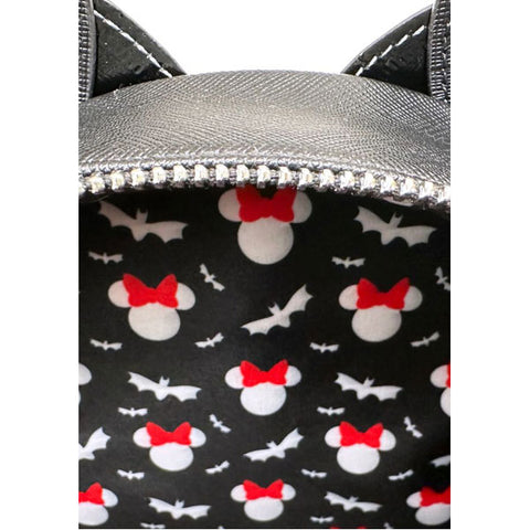 Image of Loungefly - Disney - Minnie Mouse Bat US Exclusive Convertible Mini Backpack