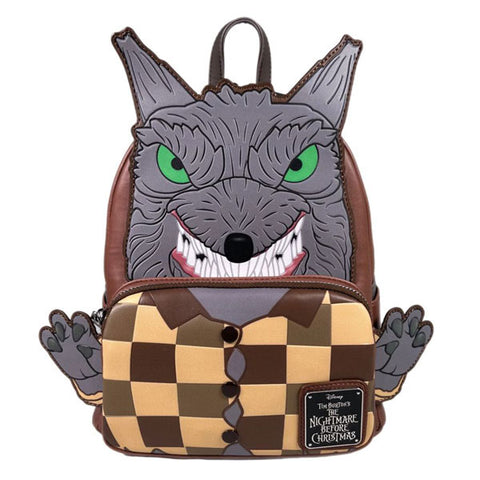 Image of Loungefly - The Nightmare Before Christmas - Wolfman US Exclusive Cosplay Mini Backpack