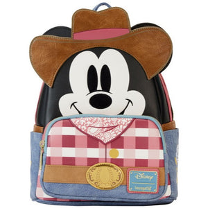 Loungefly - Disney - Western Mickey Cosplay Mini Backpack