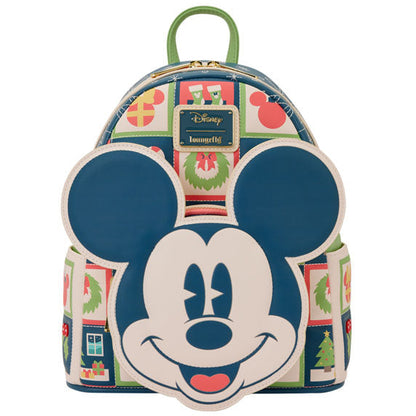 Loungefly - Disney - Mickey & Minnie Holiday Mini Backpack