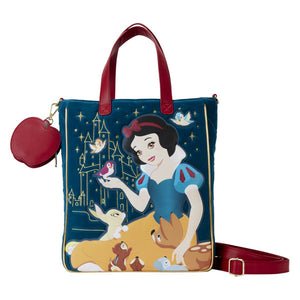 Loungefly - Snow White (1937) - Heritage Quilted Velvet Tote Bag